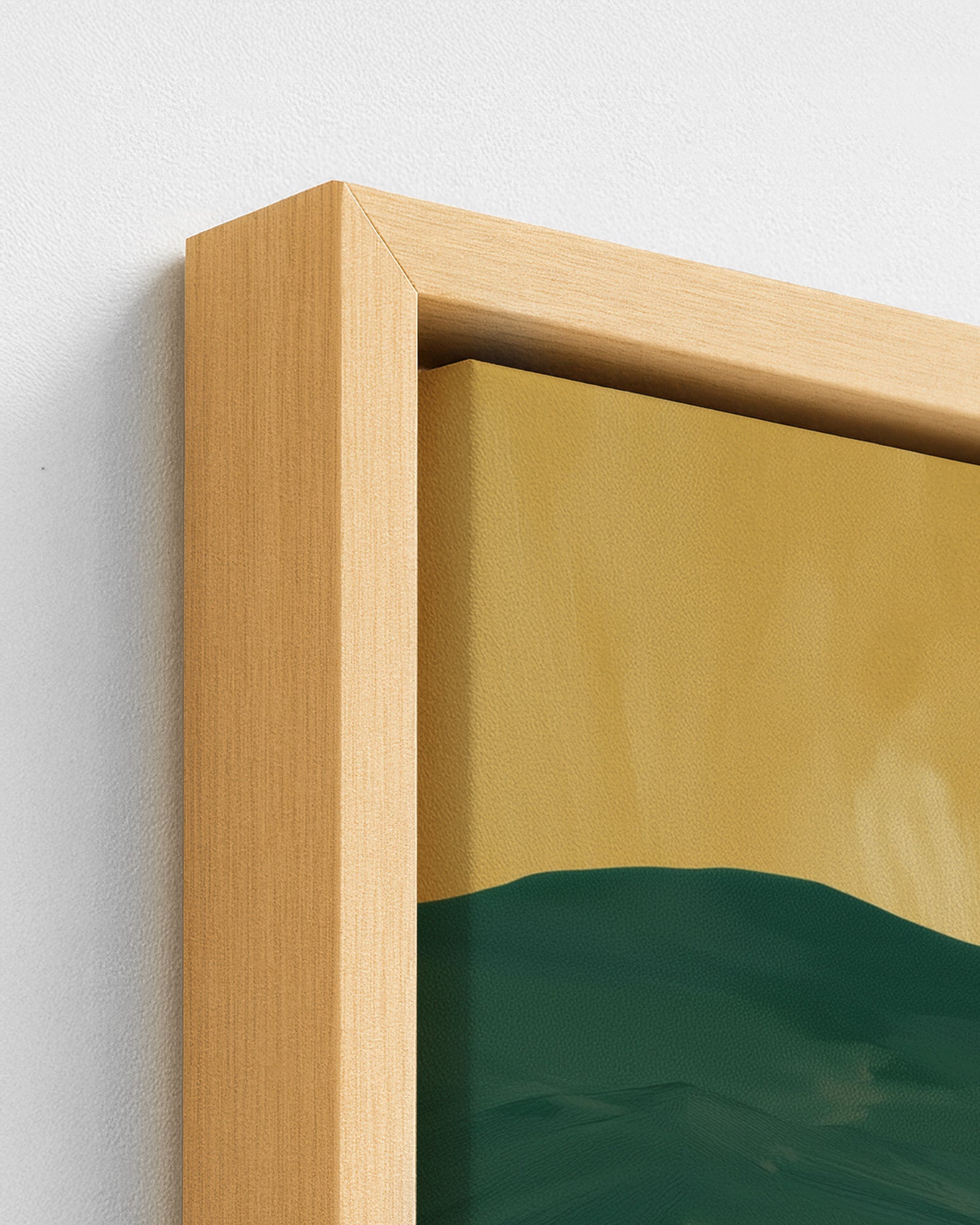 Walk Good - Wood Framed Canvas Detail