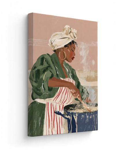 The Big Pot - Thick Canvas