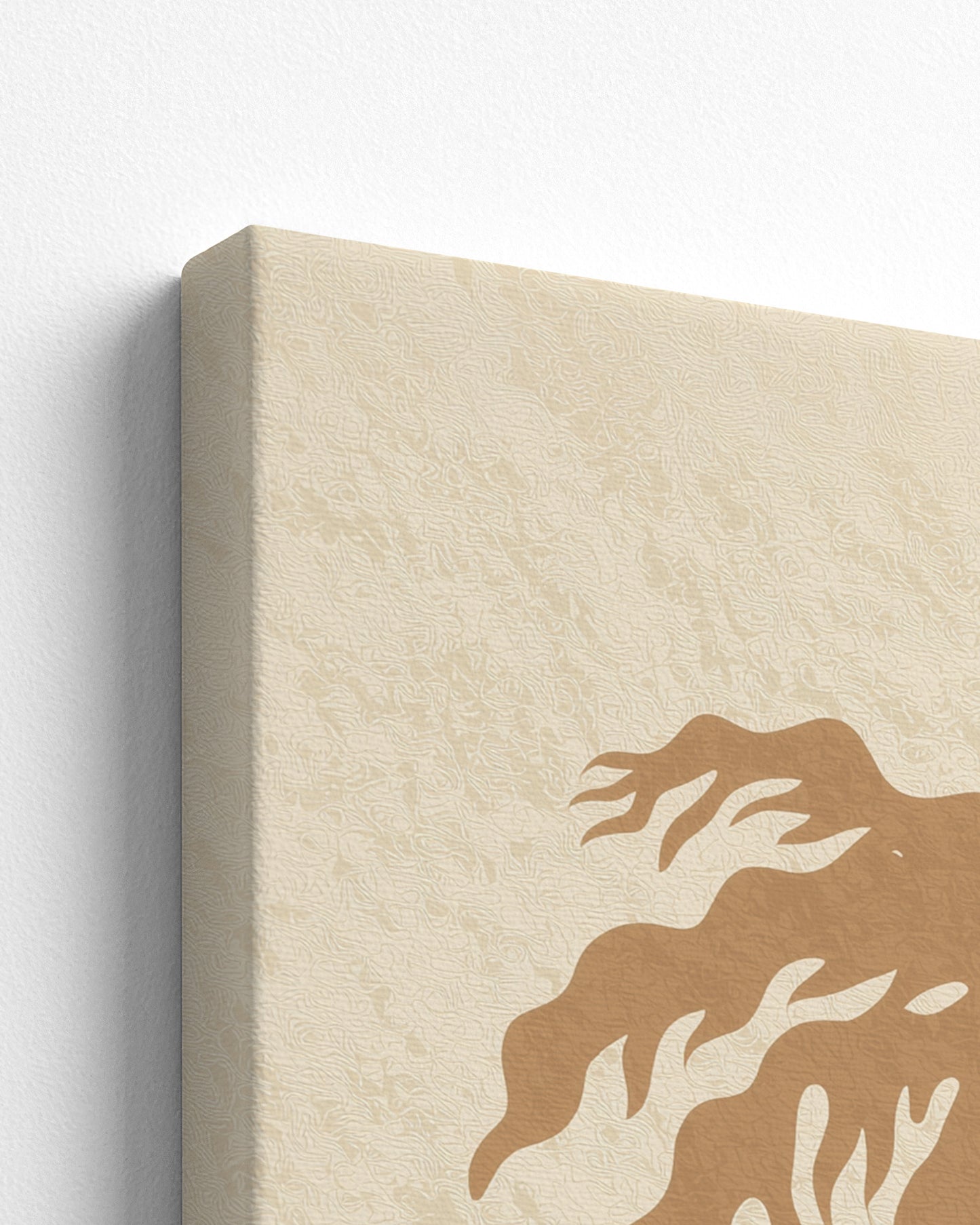 Higher Heights - Thick Canvas Detail