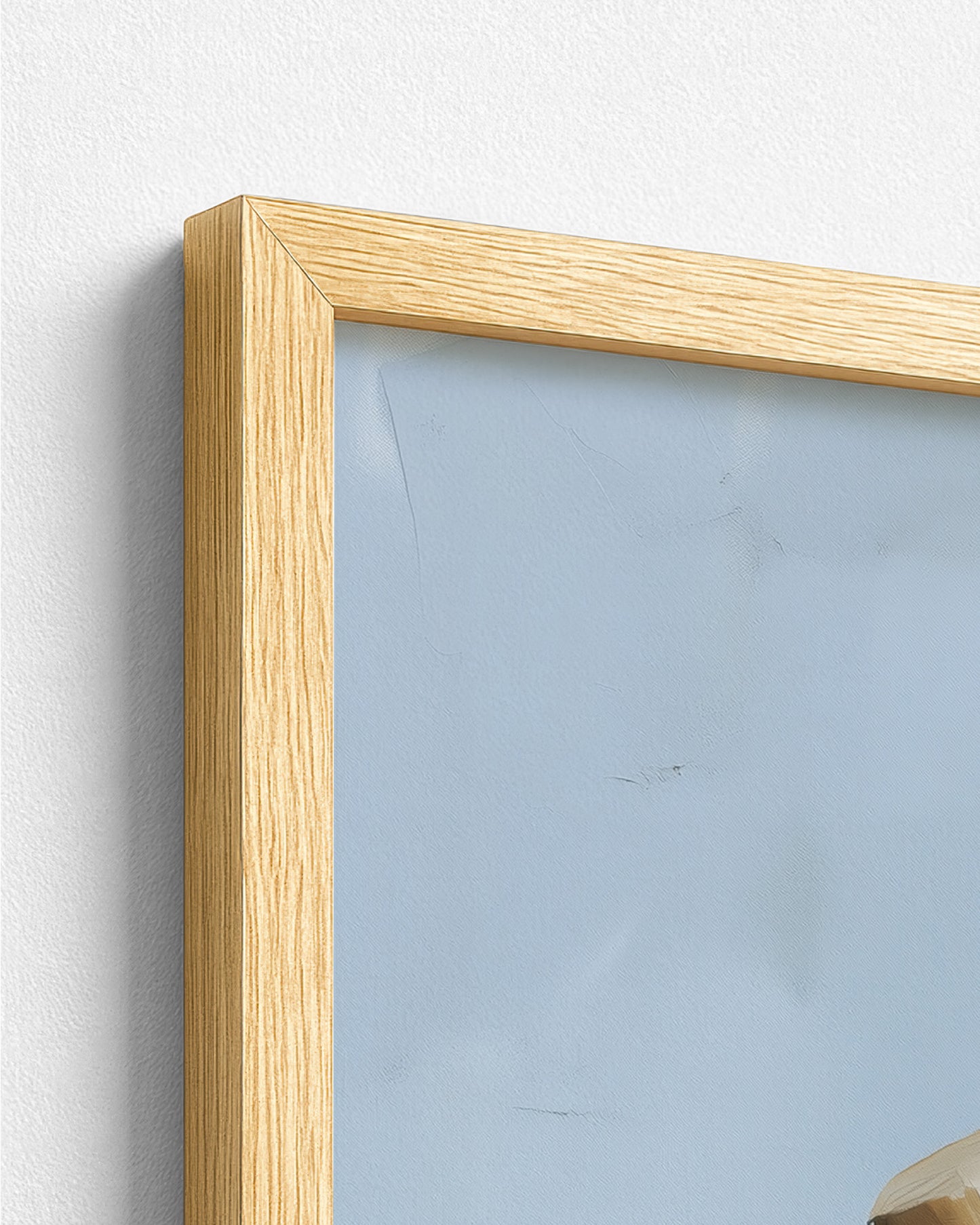 Sister Sea - Wood Frame Detail