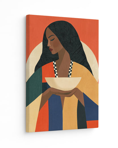 Serving - Slim Canvas