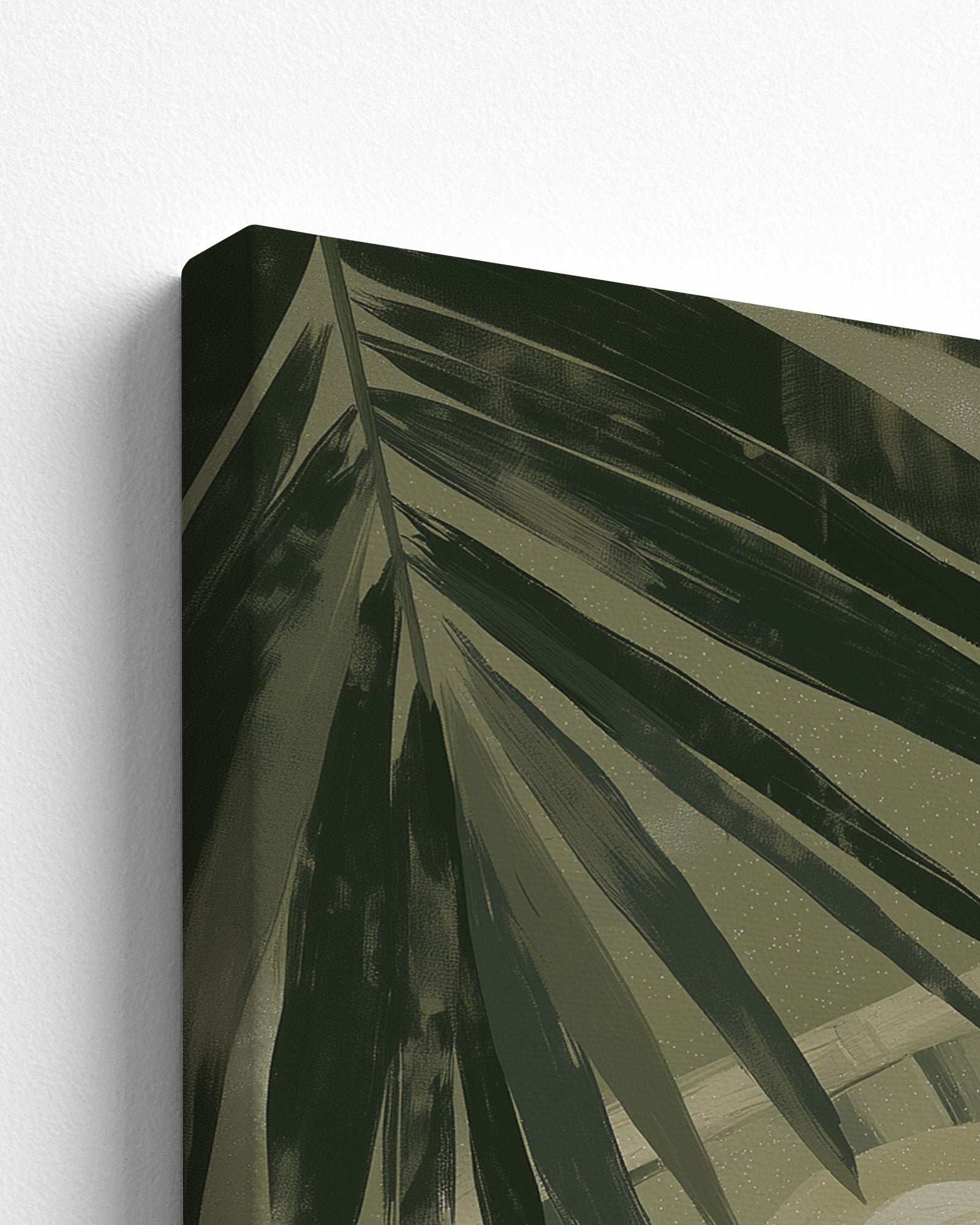 Island Ease - Thick Canvas Detail