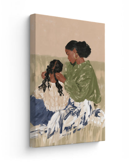 Her Mother's Hands - Thick Canvas