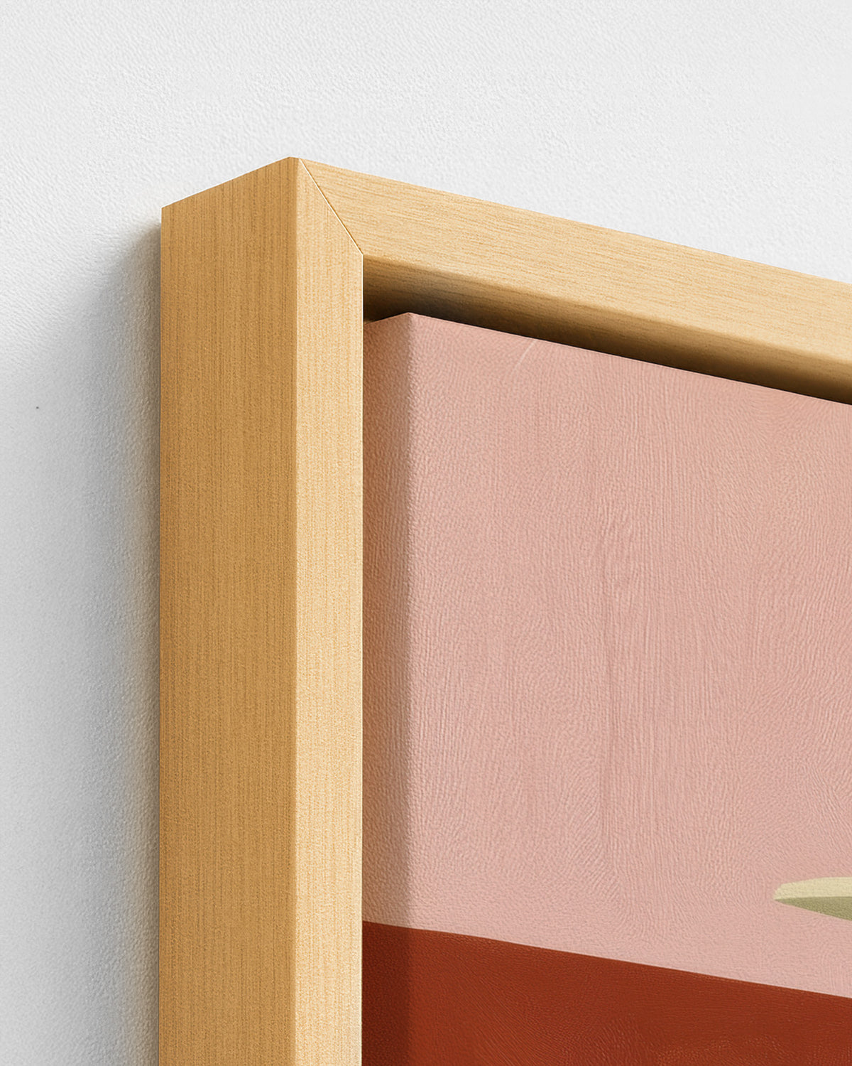 In Their Finest - Wood Framed Canvas Detail