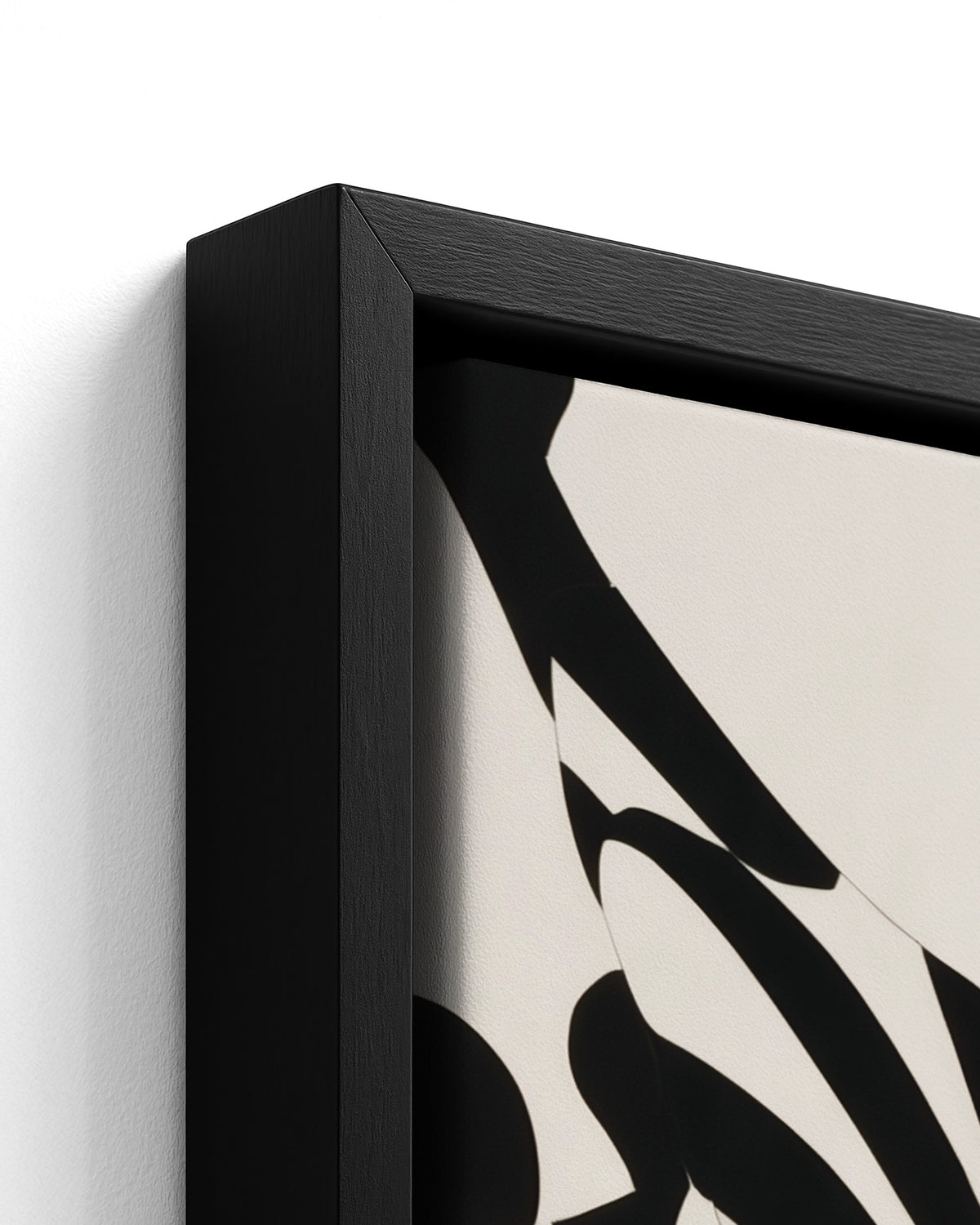 Praise Break - Black Framed Canvas Detail
