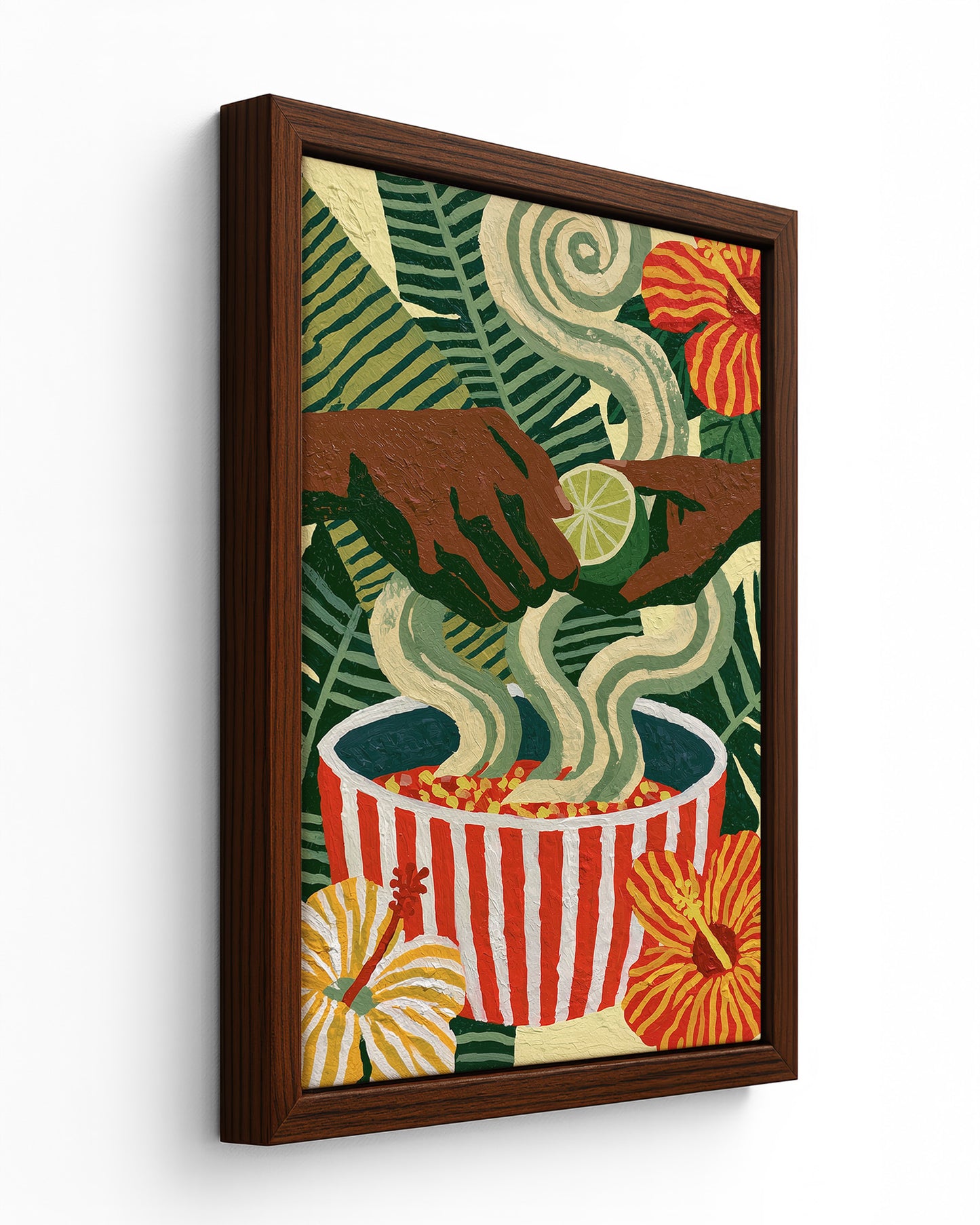 Fresh Squeeze - Black Framed Canvas