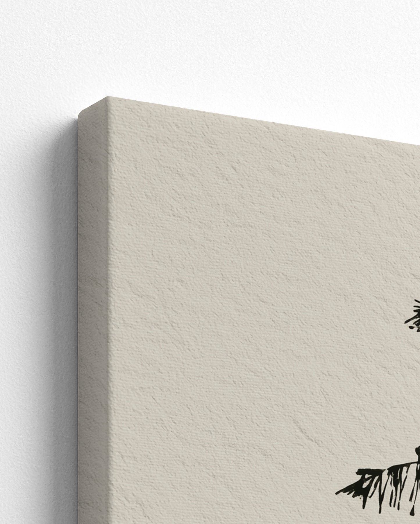 Island Goat - Thick Canvas Detail