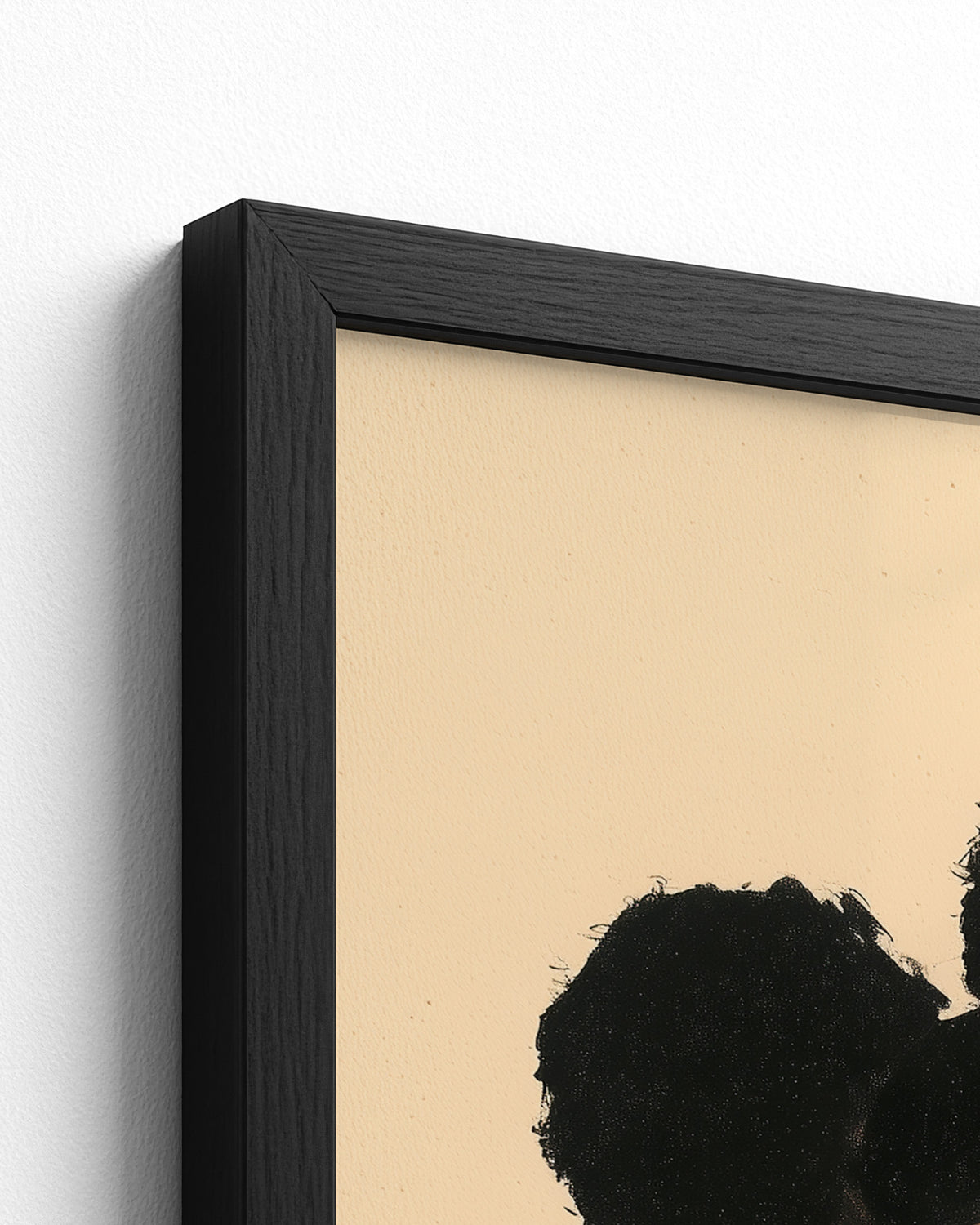 Three in a Row - Black Frame