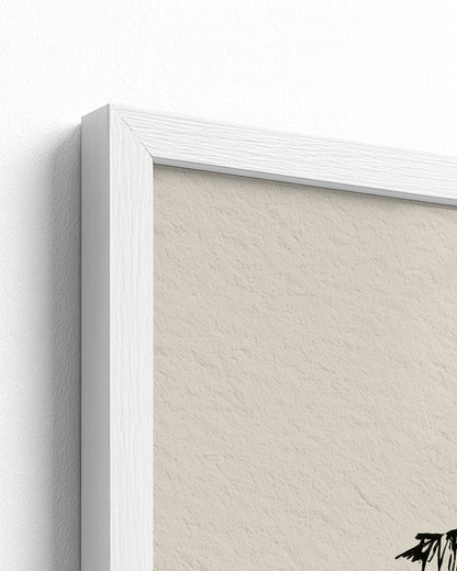 Island Goat - White Frame
