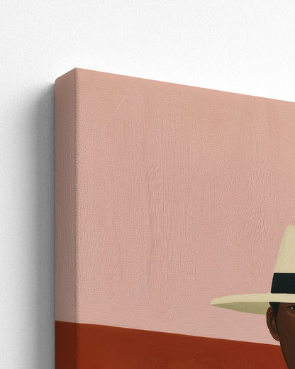 In Their Finest - Thick Canvas Detail