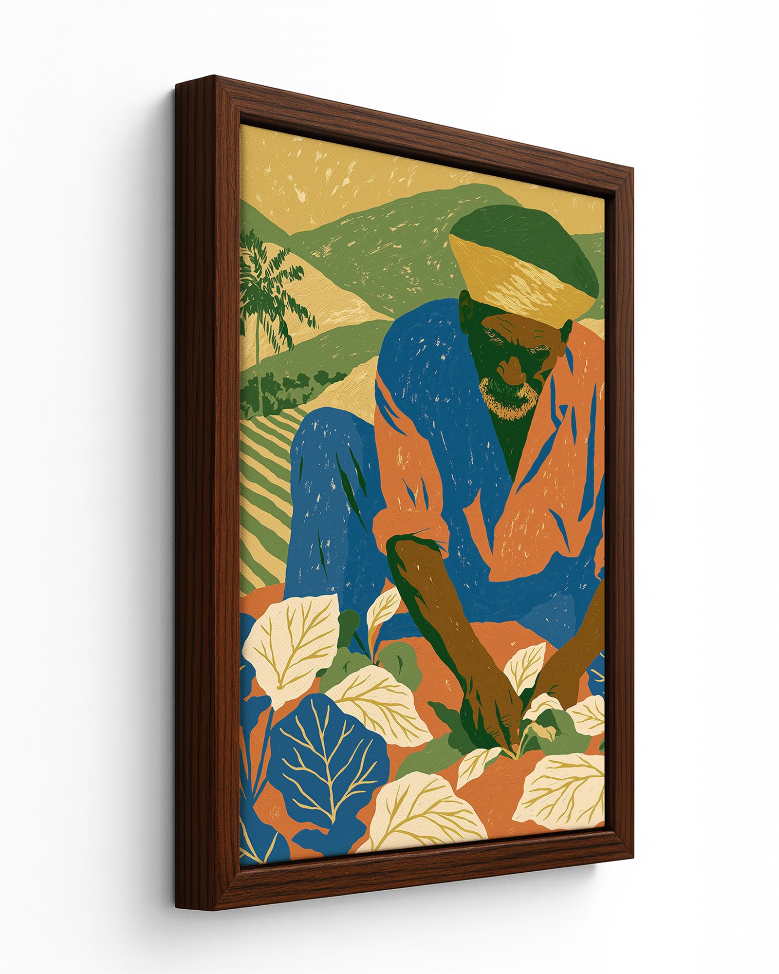 Provision Ground - Black Framed Canvas