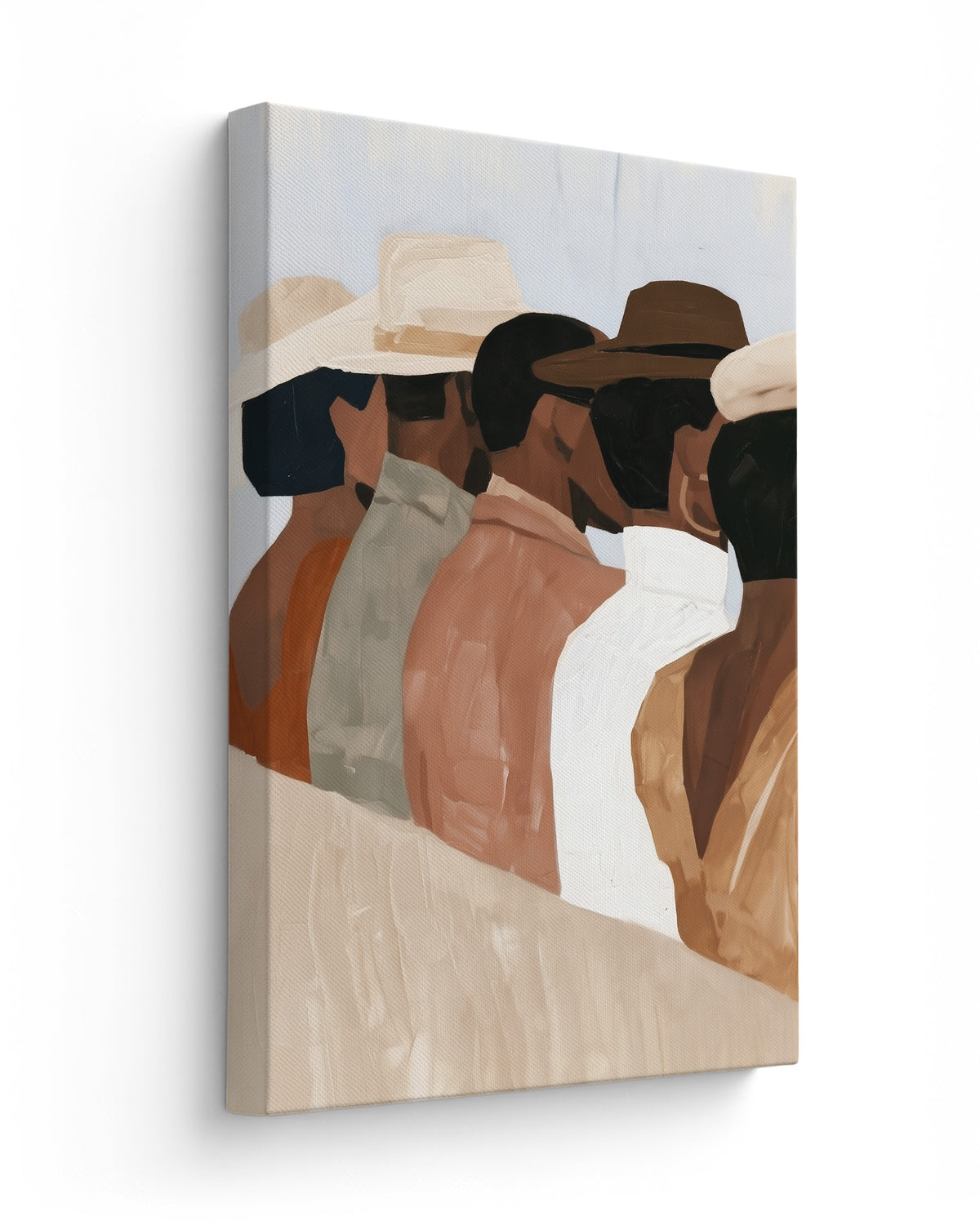 The Back Row - Thick Canvas