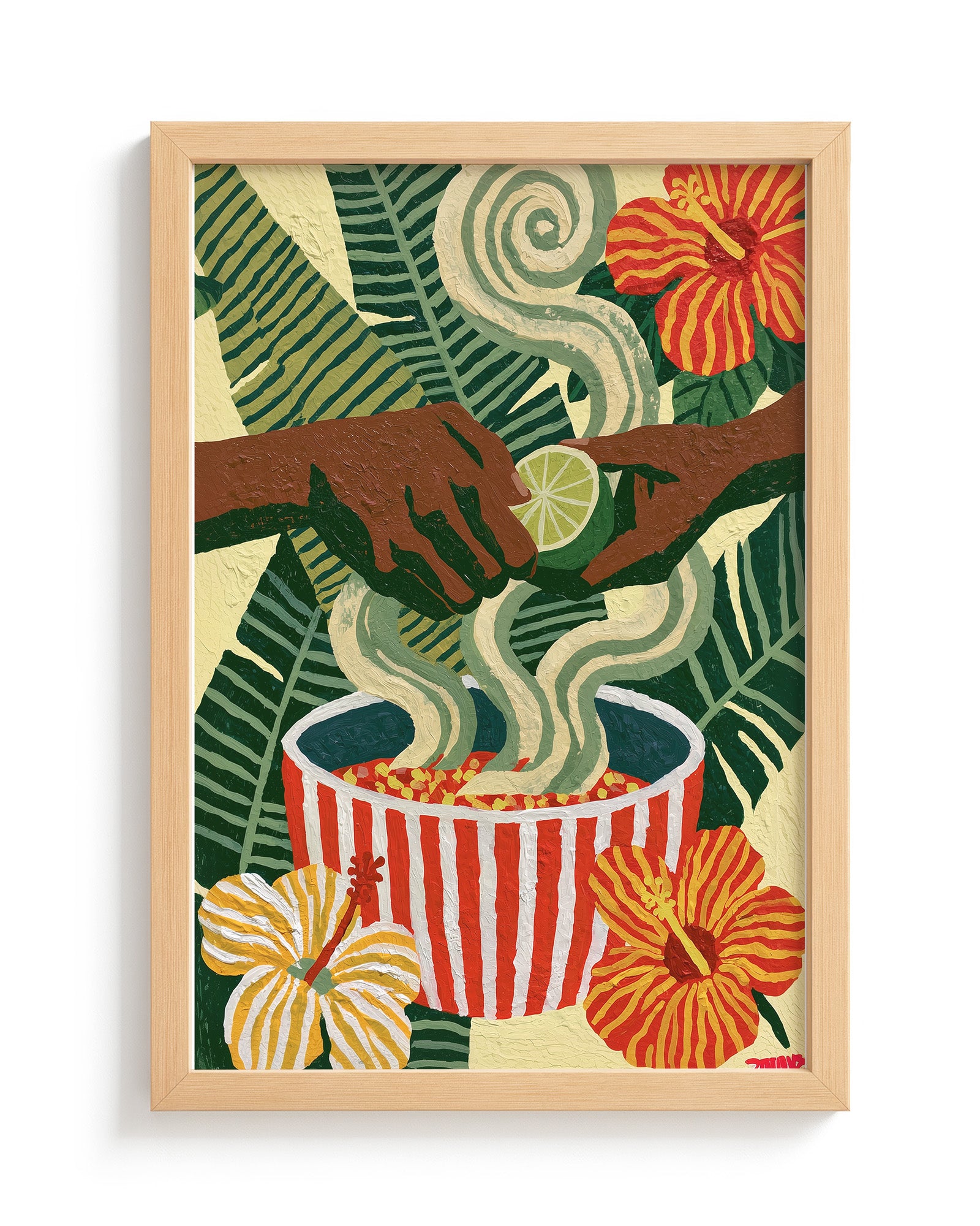 Fresh Squeeze - Wood Frame