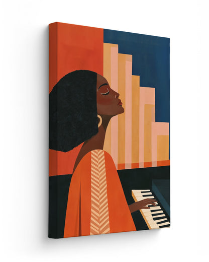 Organist - Thick Canvas