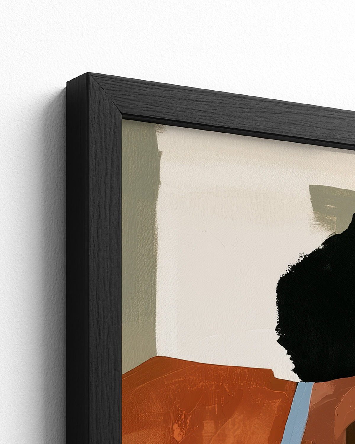 Plates for Home - Black Frame