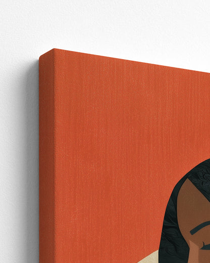 Serving - Thick Canvas Detail