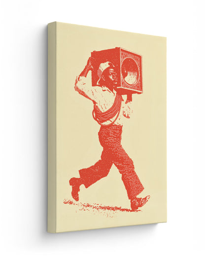 The Sound Man - Thick Canvas