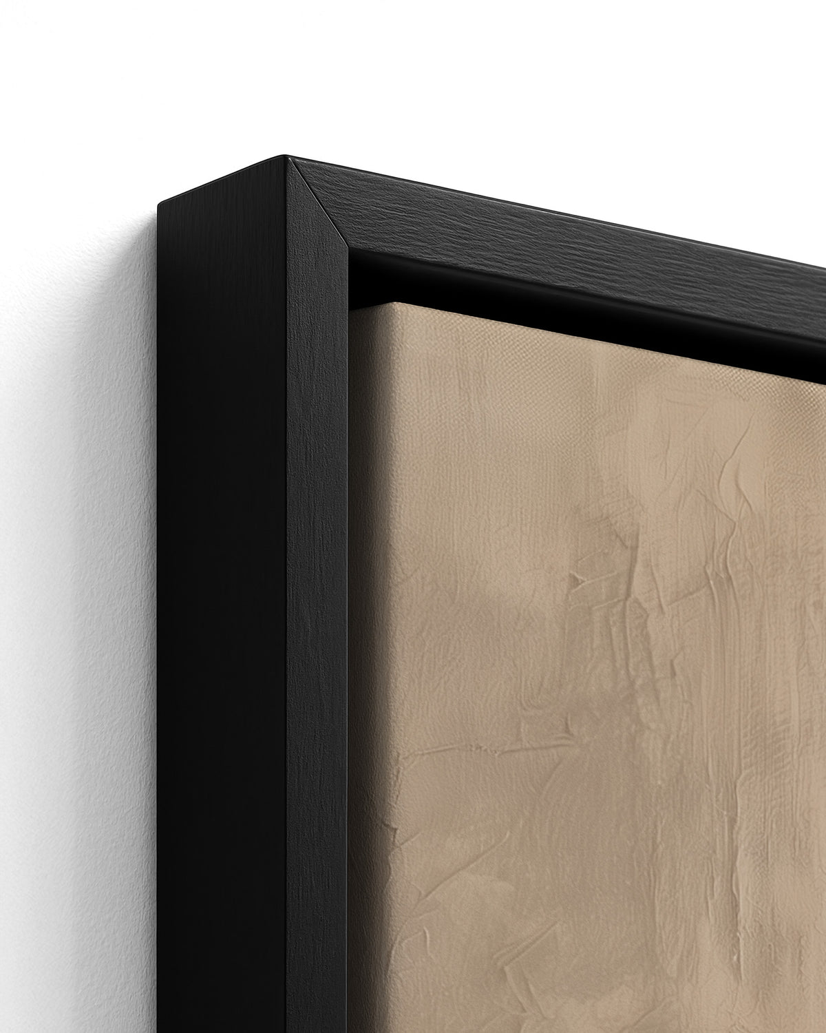 Say Grace - Black Framed Canvas Detail