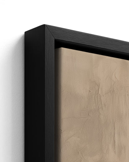 Say Grace - Black Framed Canvas Detail