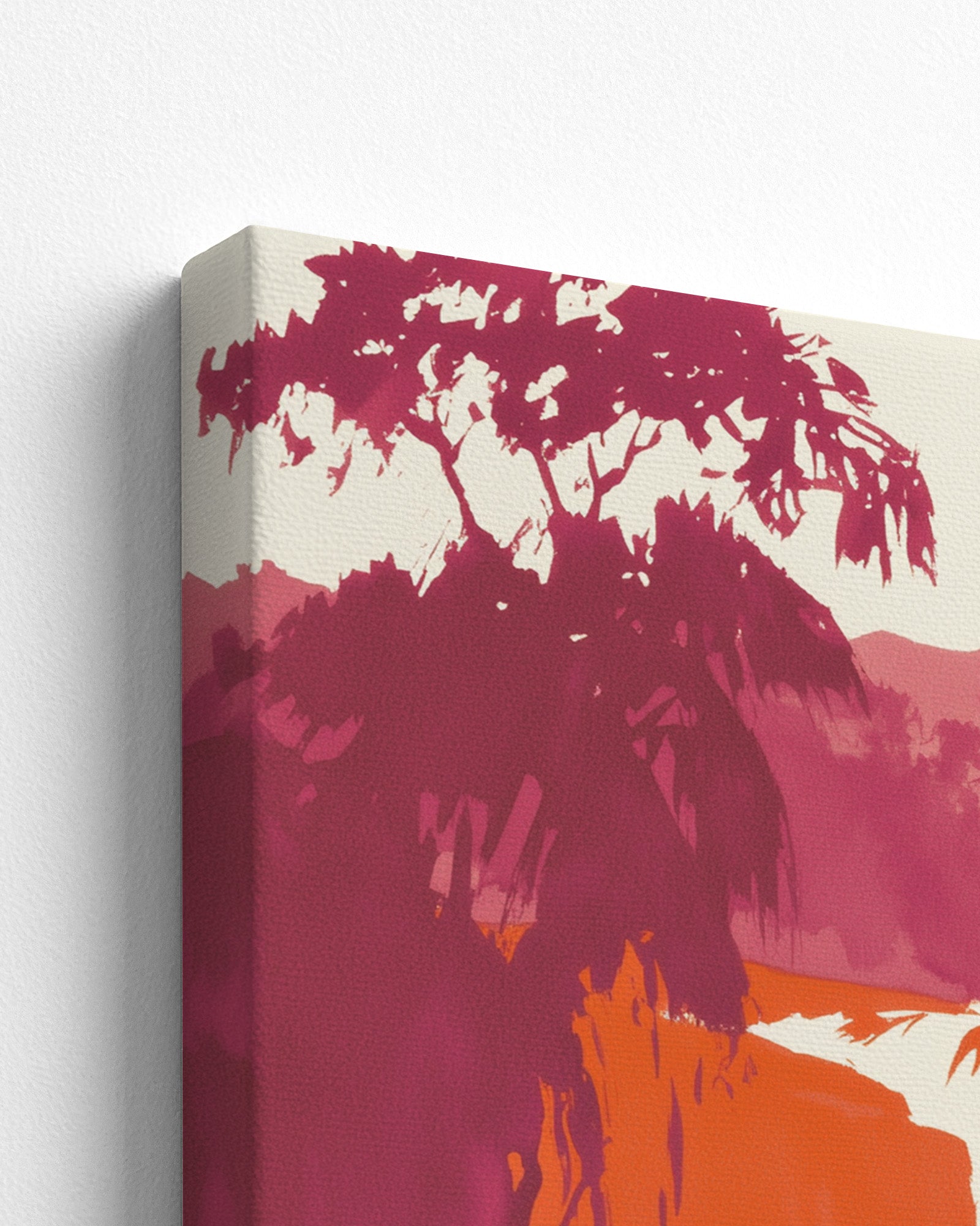 Dunn's River - Thick Canvas Detail