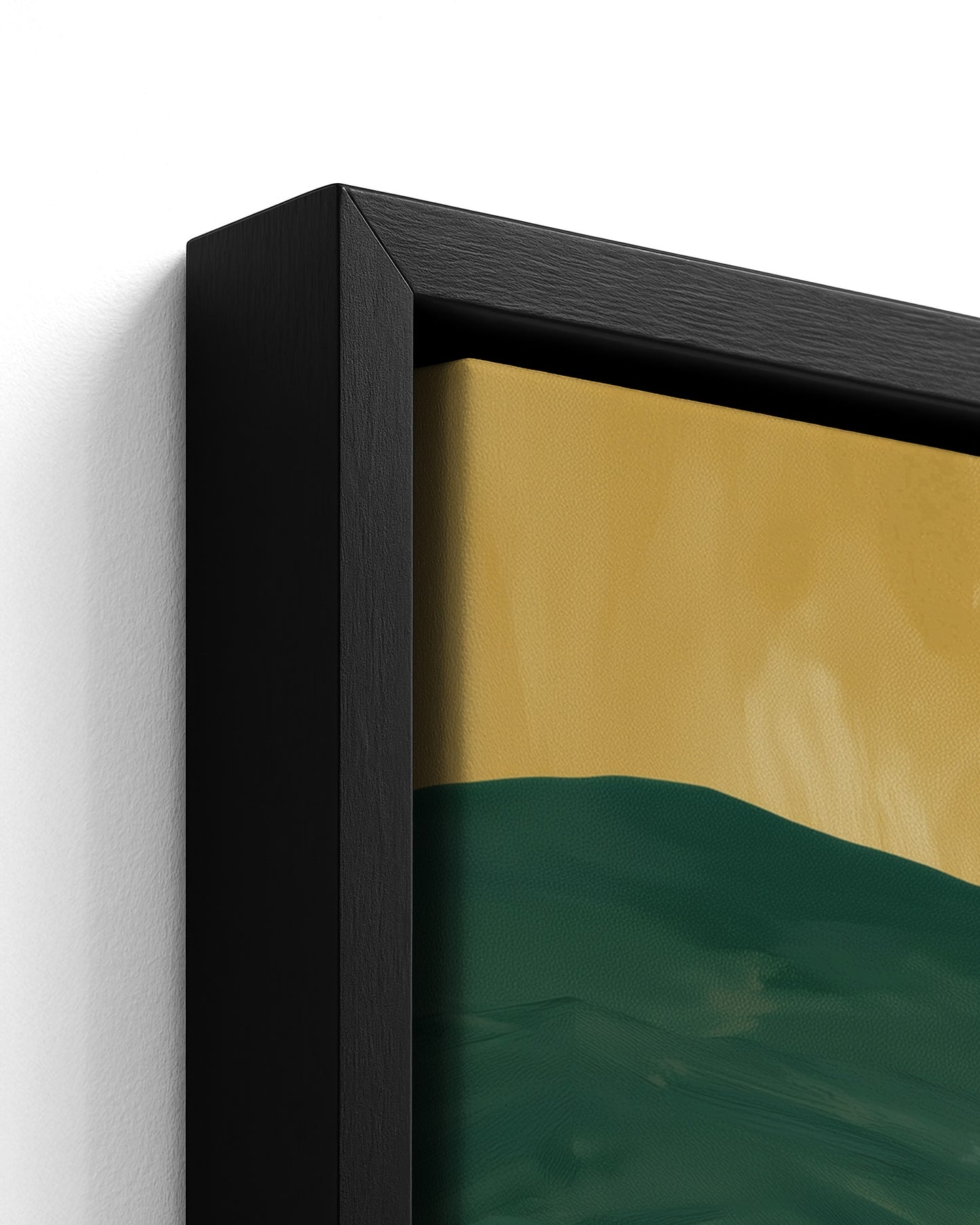 Walk Good - Black Framed Canvas Detail