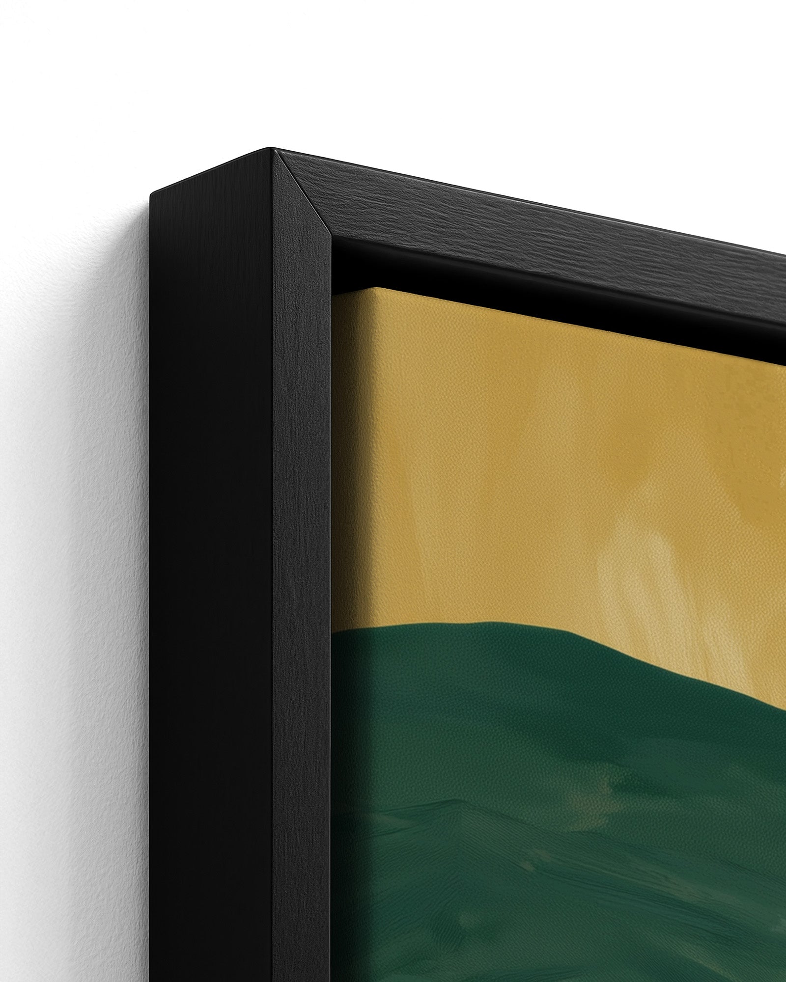 Walk Good - Black Framed Canvas Detail