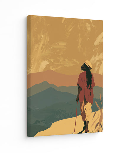 To the Hills - Slim Canvas