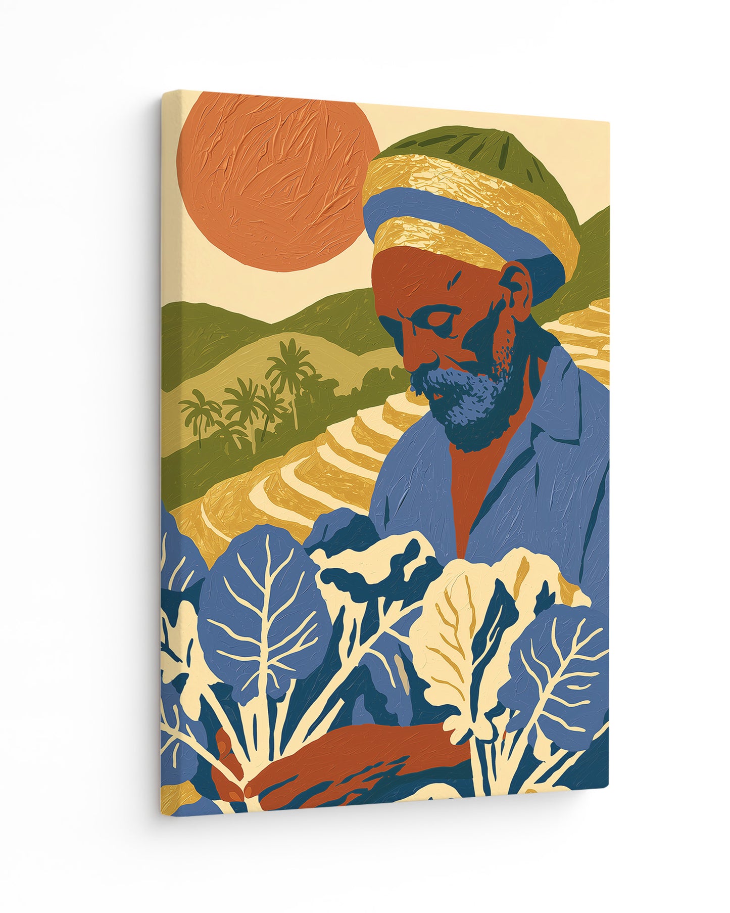 Callaloo Morning - Slim Canvas
