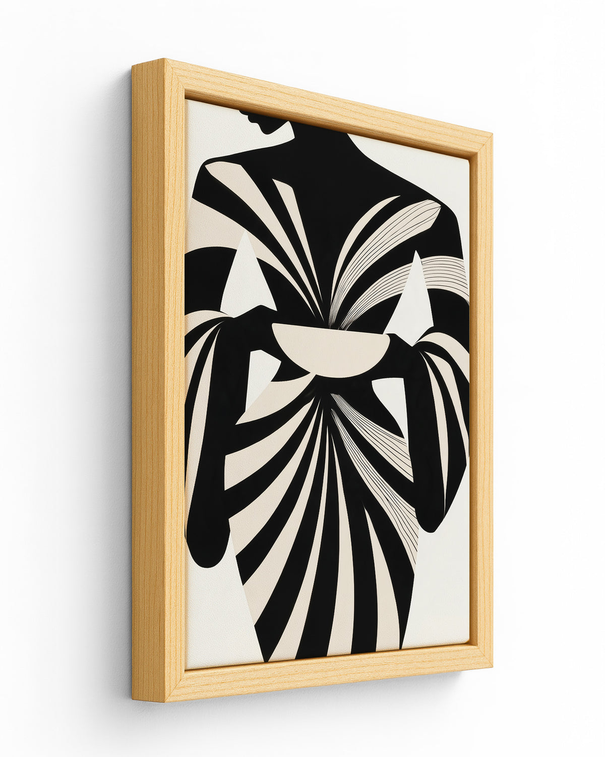 The Bearer - Wood Framed Canvas