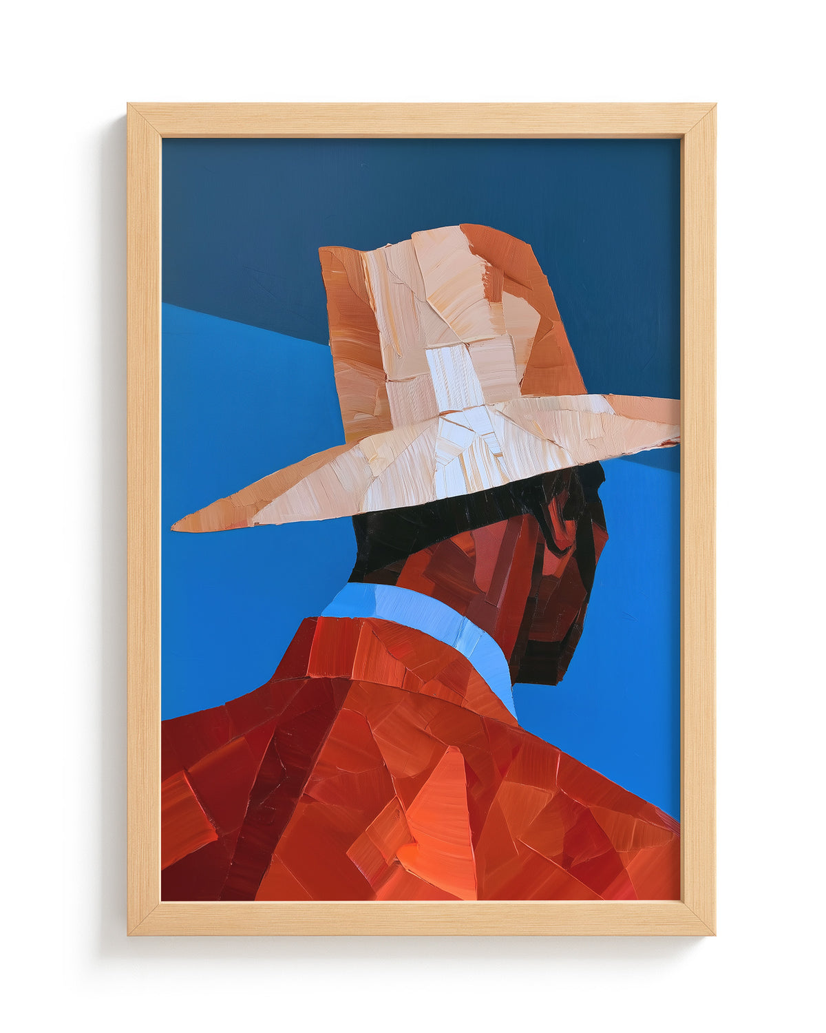 The Hat - Wood Frame