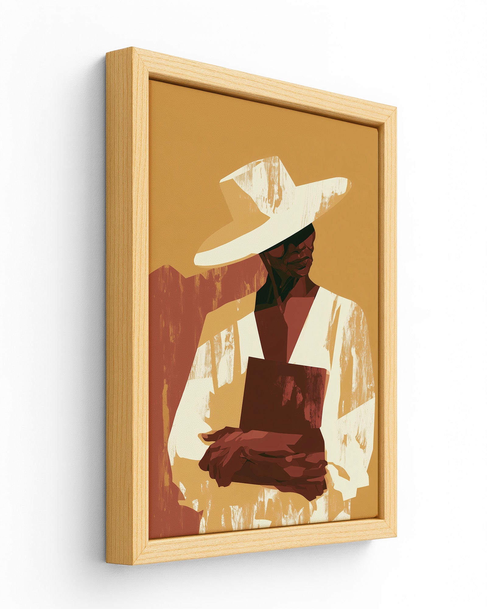 Sunday Best - Wood Framed Canvas