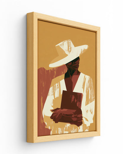 Sunday Best - Wood Framed Canvas