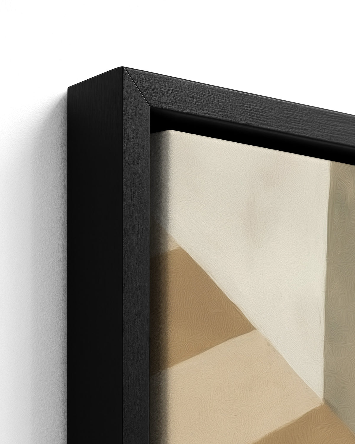 Carried - Black Framed Canvas Detail