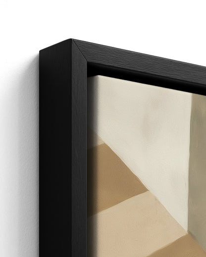 Carried - Black Framed Canvas Detail