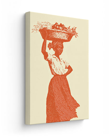 Market Day - Thick Canvas