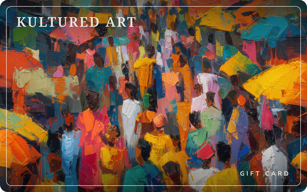 Kultured Art gift card, Eko's Endless Rhythm