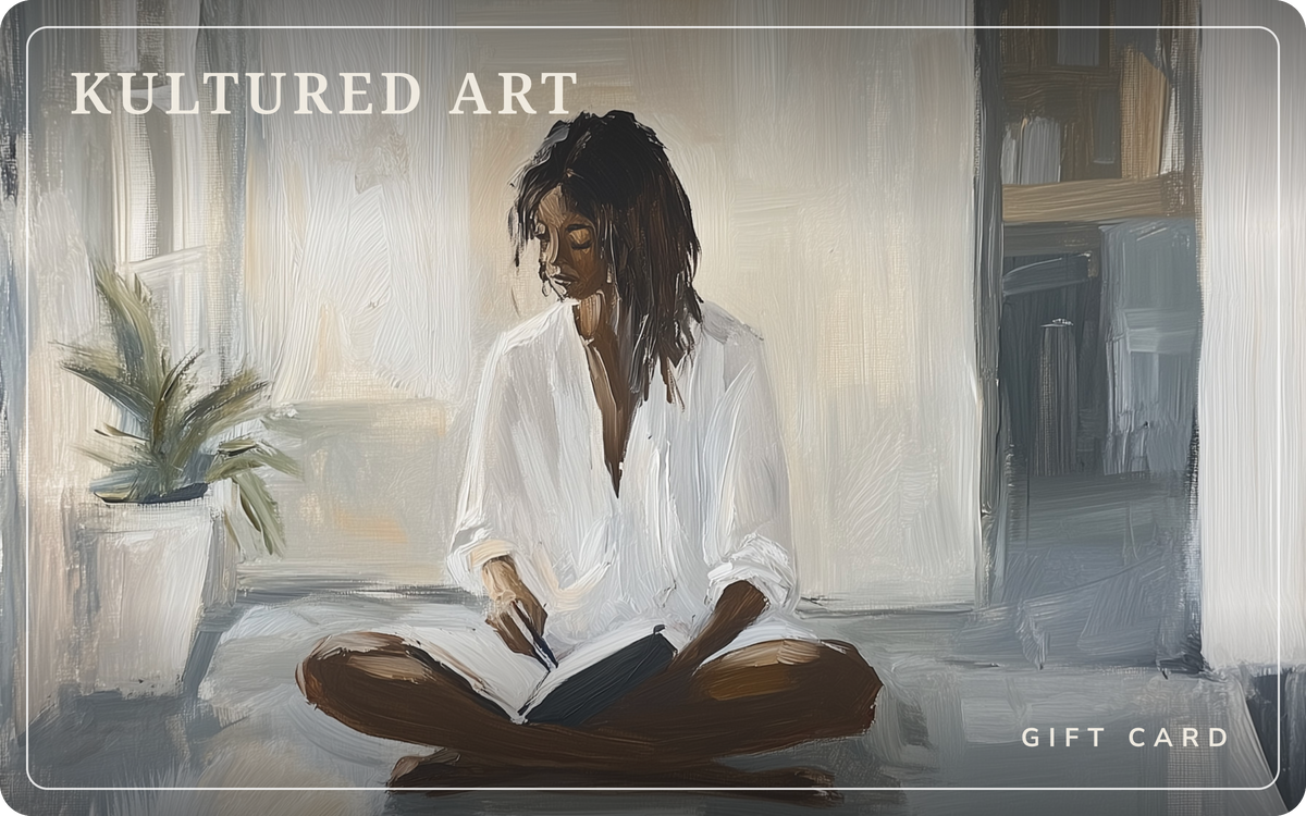 Kultured Art gift card, Written in Solitude