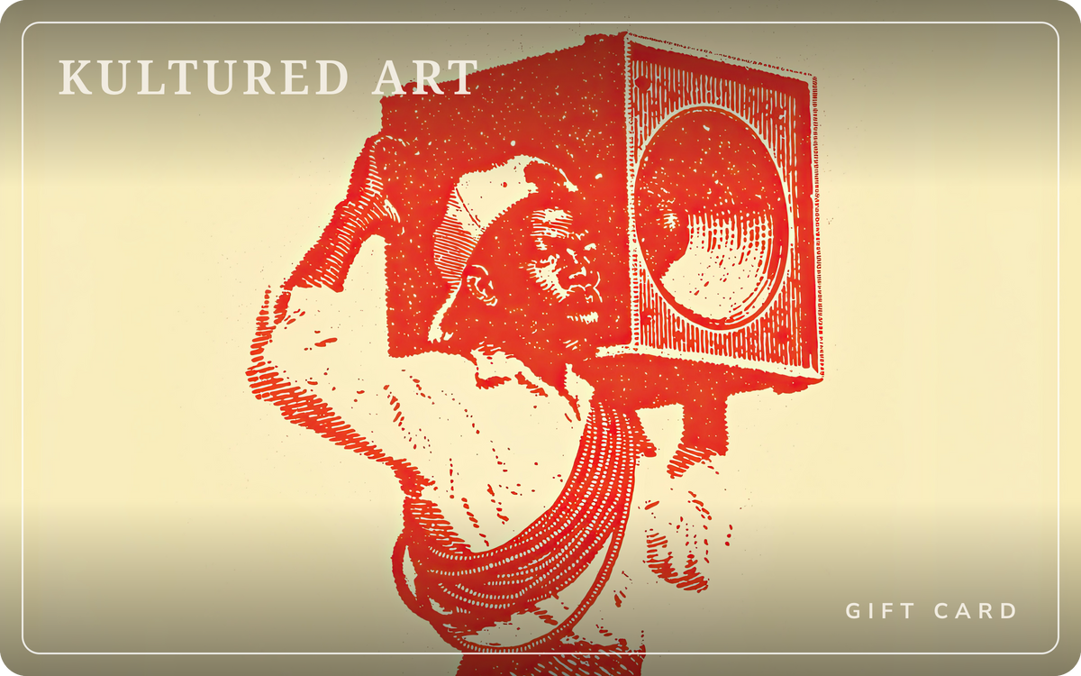 Kultured Art gift card, The Sound Man