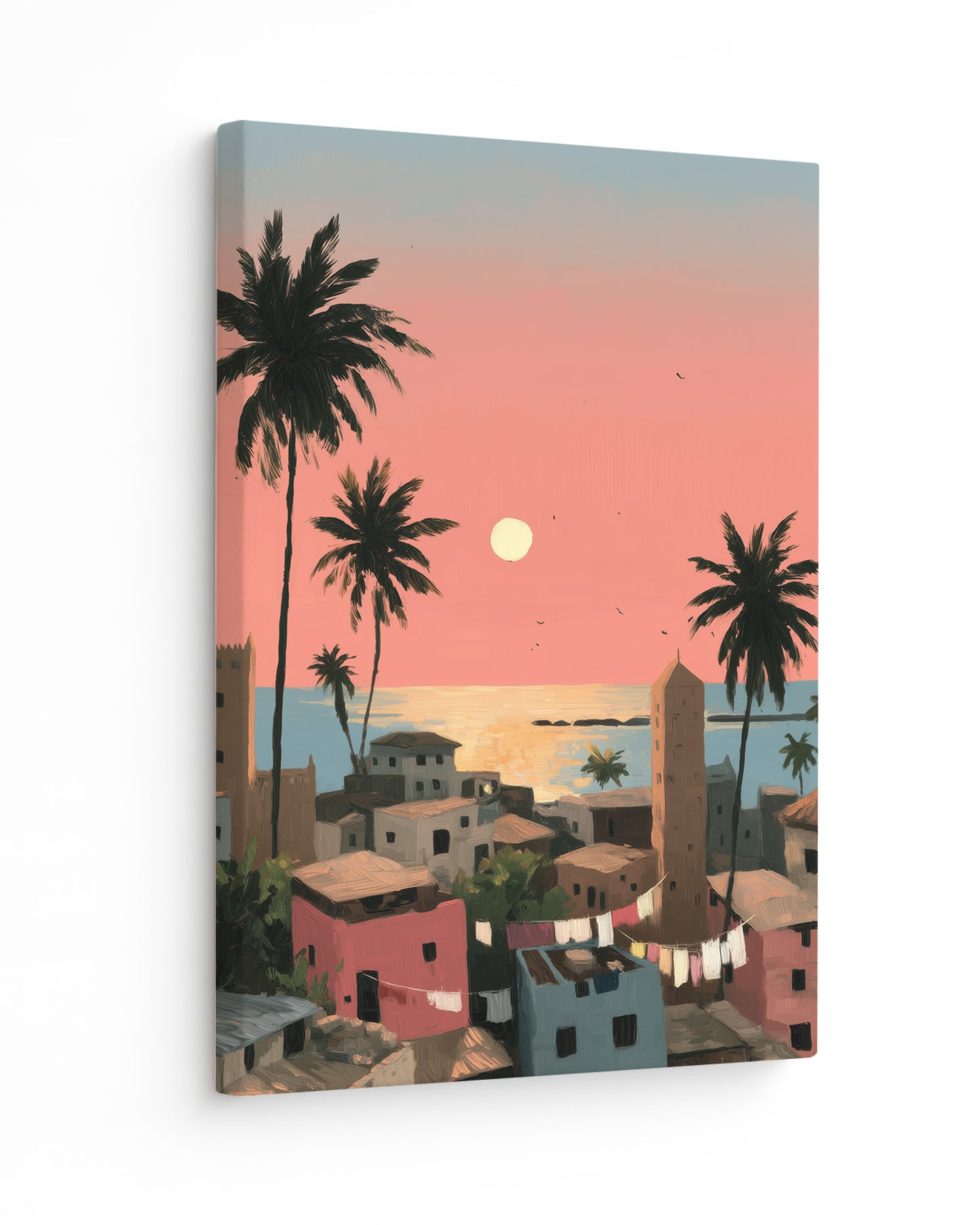 Salted Sunfall slim canvas