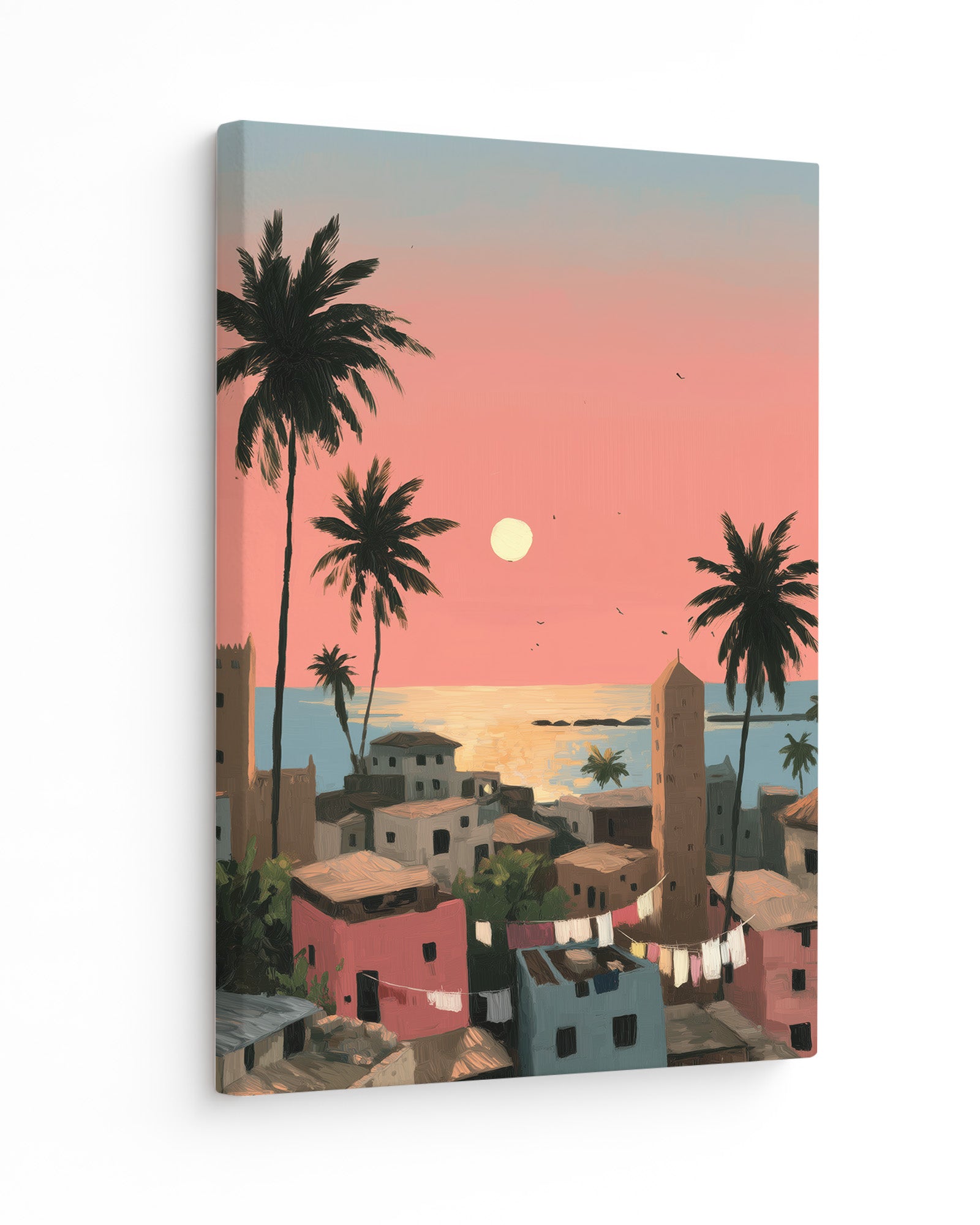 Salted Sunfall slim canvas