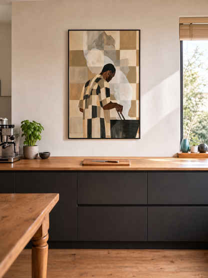 Tending the Coals - Room Mockup
