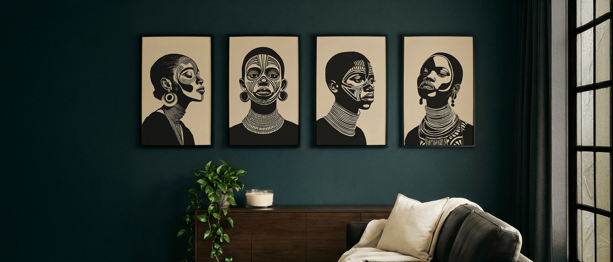 Women of the Omo Gallery Wall